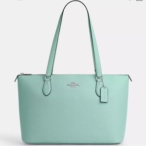 Coach SV/Faded Blue Gallery Tote Bag